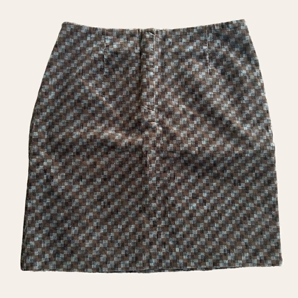 Vintage Ann Taylor Brown Academia Skirt